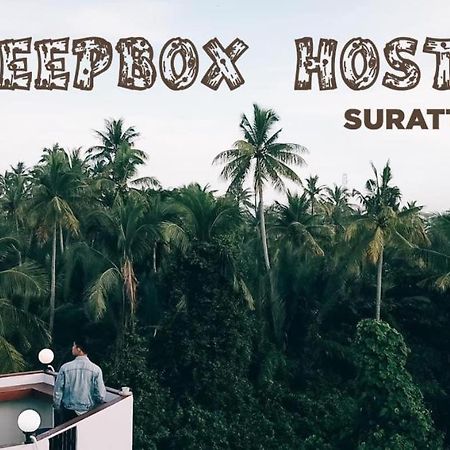 Sleepbox Hostel Suratthani Surat Thani Exterior photo