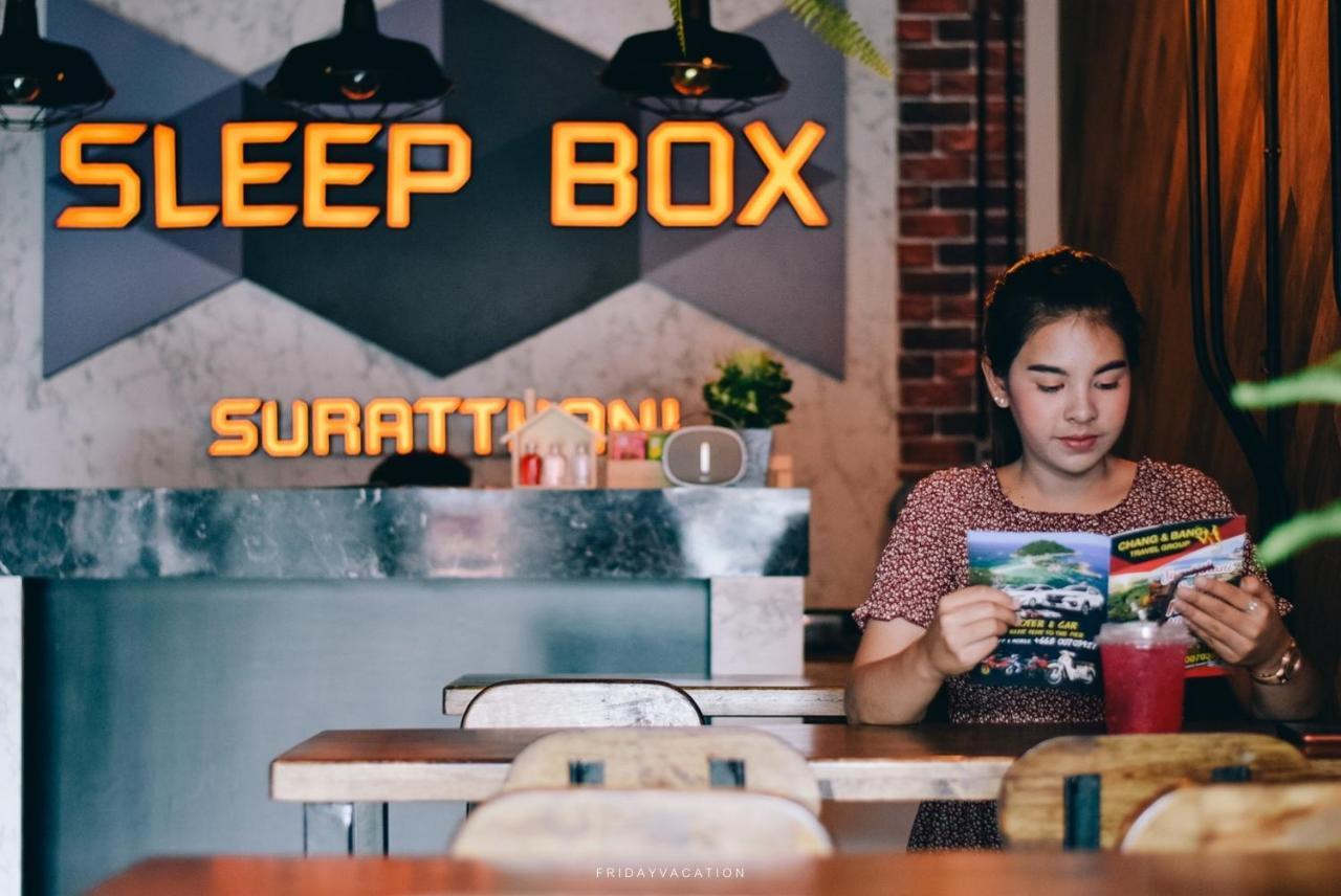 Sleepbox Hostel Suratthani Surat Thani Exterior photo