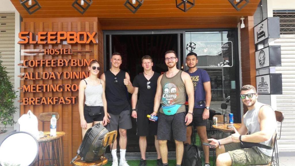 Sleepbox Hostel Suratthani Surat Thani Exterior photo