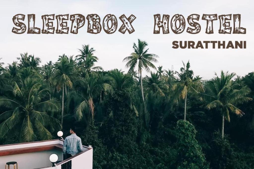 Sleepbox Hostel Suratthani Surat Thani Exterior photo